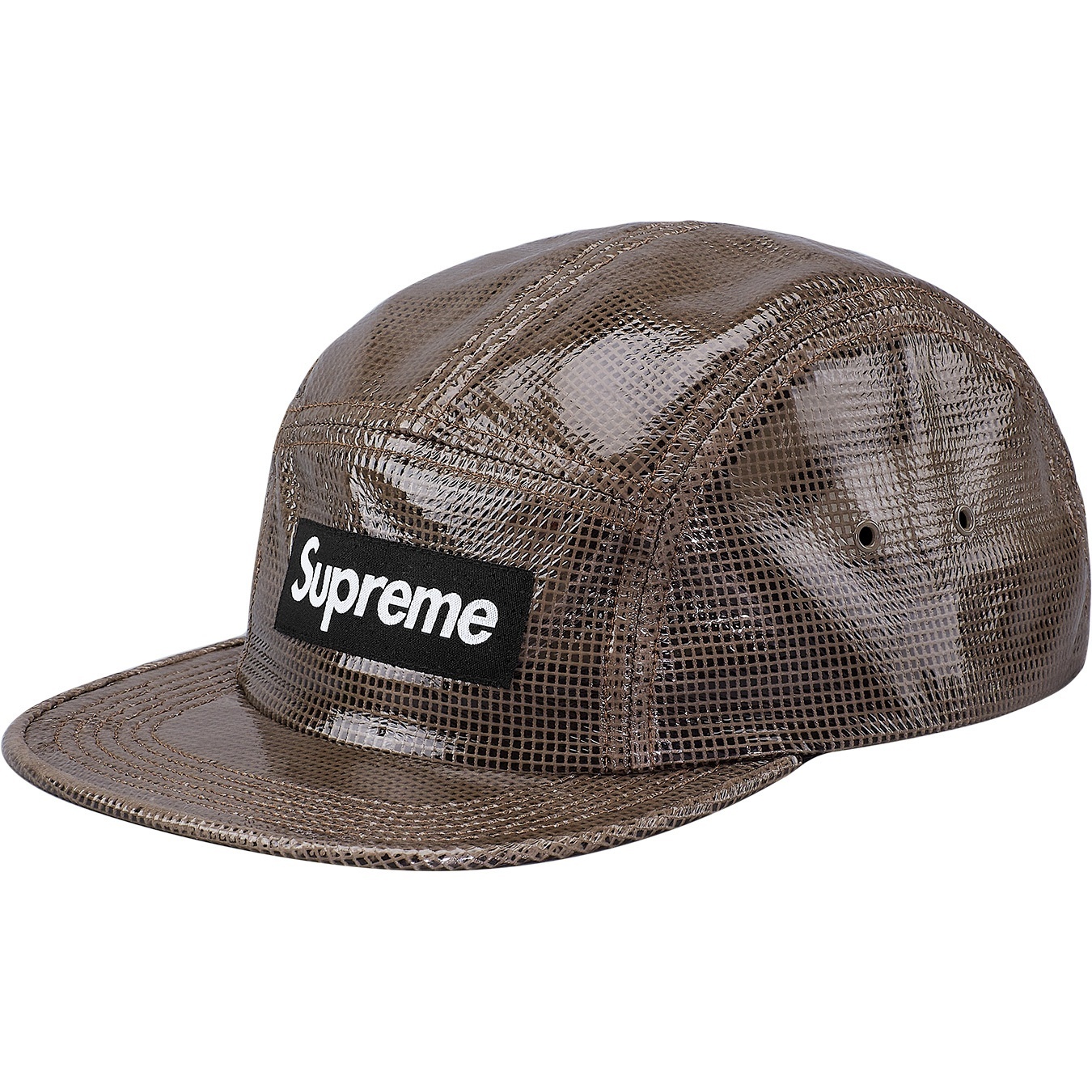 Laminated Box Weave Camp Cap view 7